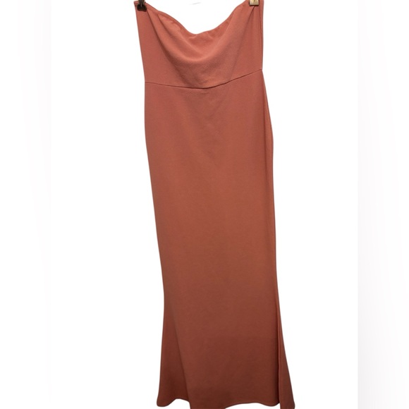 Missguided Terracotta Maxi Skirt - Picture 3 of 3
